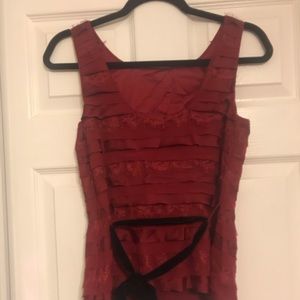 White House Black Market Lace Tank Top